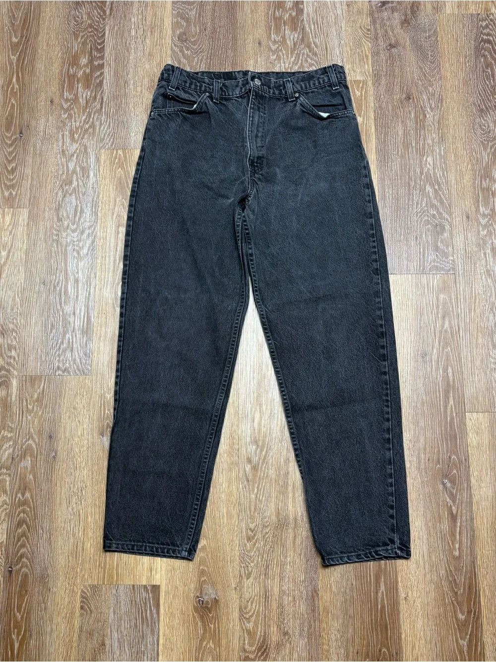 Levi's Men's Black Relaxed Straight Jeans